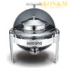 Nồi Hâm Soup Buffet Chân Inox SN#520053