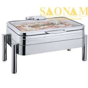 Nồi Hâm Thức Ăn Buffet Nắp Kiếng SN#520016