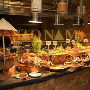 bóng đèn hâm nóng thức ăn tiệc buffet